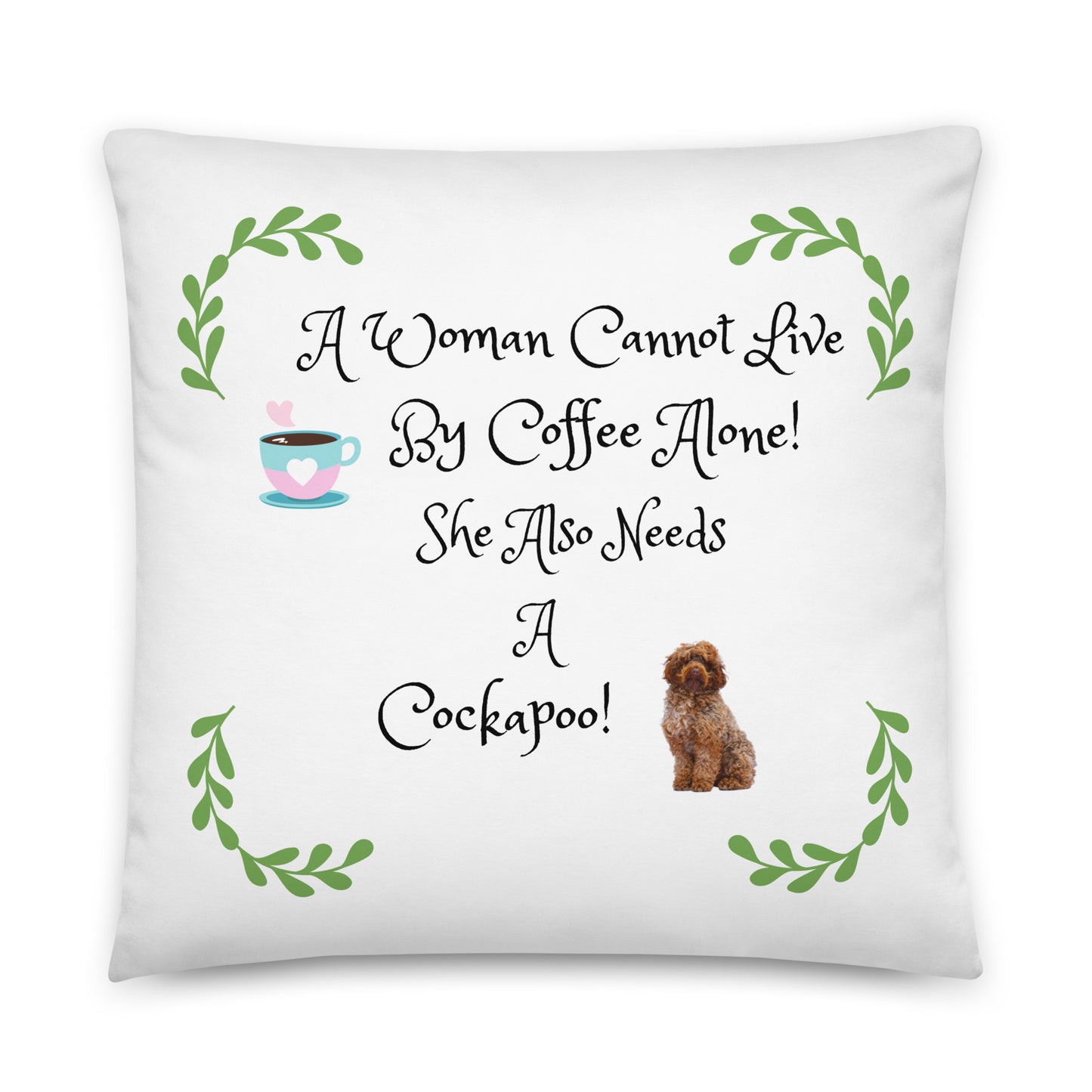 Throw Cushion - Cockapoo
