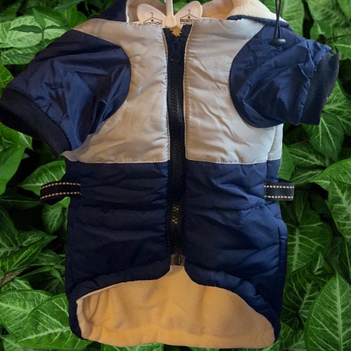 Luxury Dog Coat with attached Harness