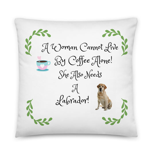 Throw Cushion - Labrador
