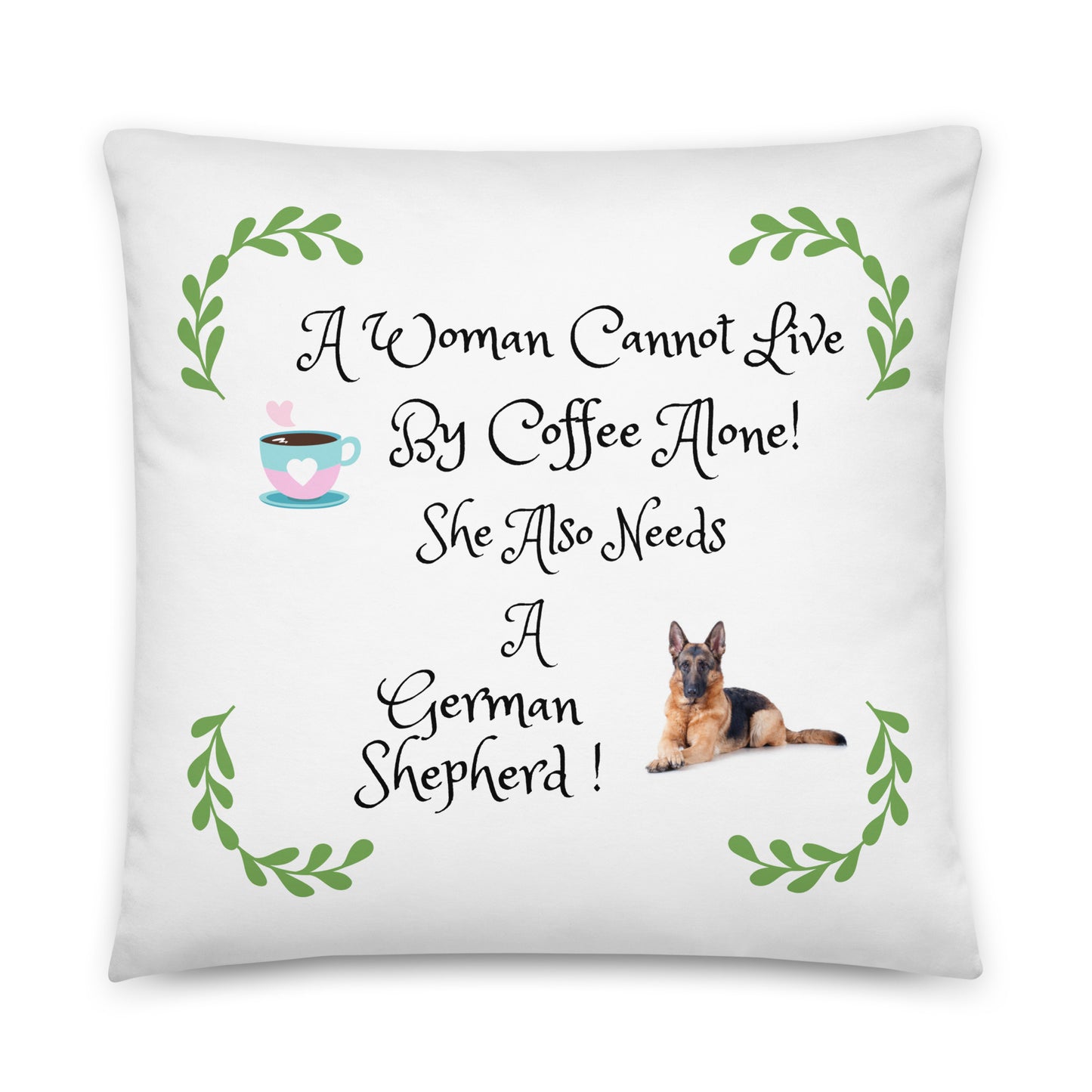 Throw Cushion - German Shepherd