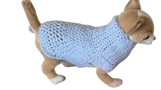 Crochet Dog Sweater | Handmade | Brubonchi Pet Clothing